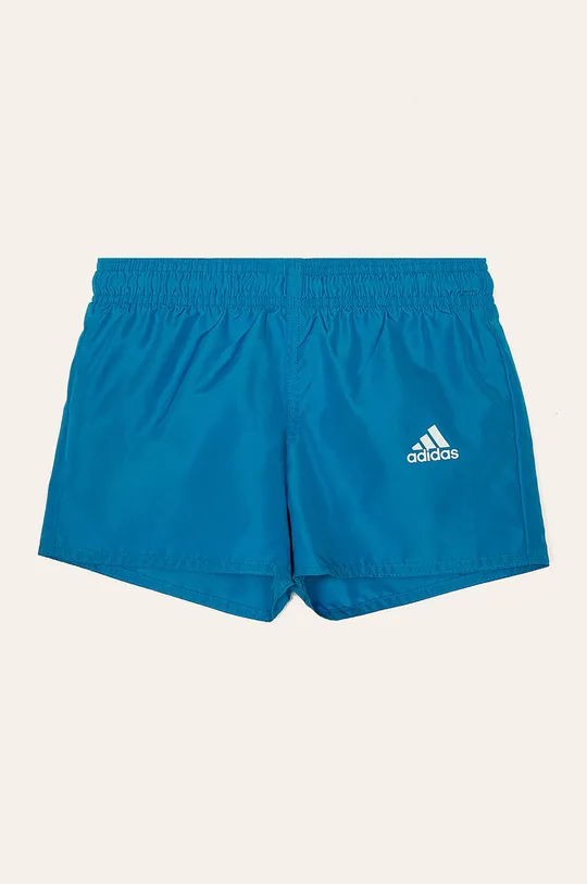 modrá adidas Performance - Detské plavky 116-176 cm FL8714 Chlapčenský