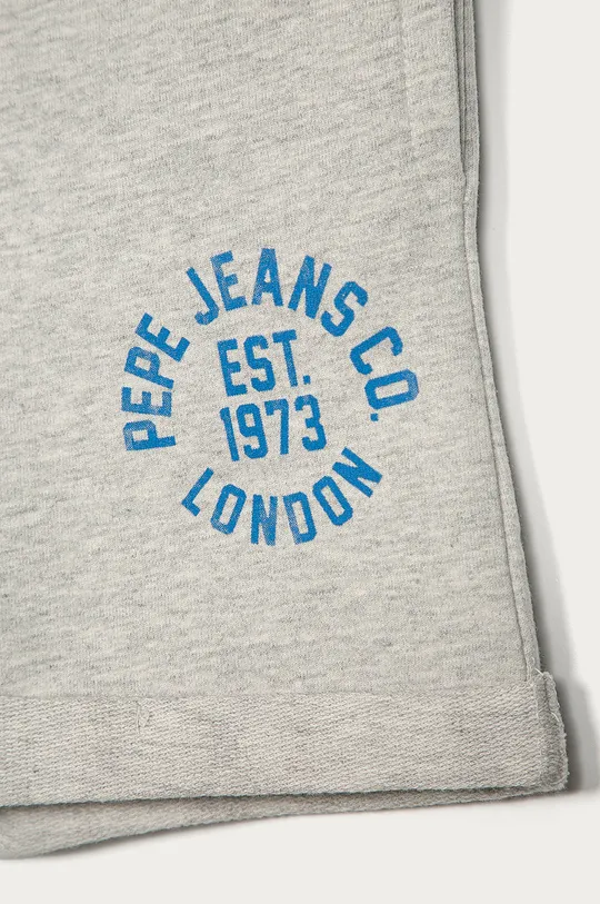 Pepe Jeans - Detské krátke nohavice Davide 128-180 cm sivá