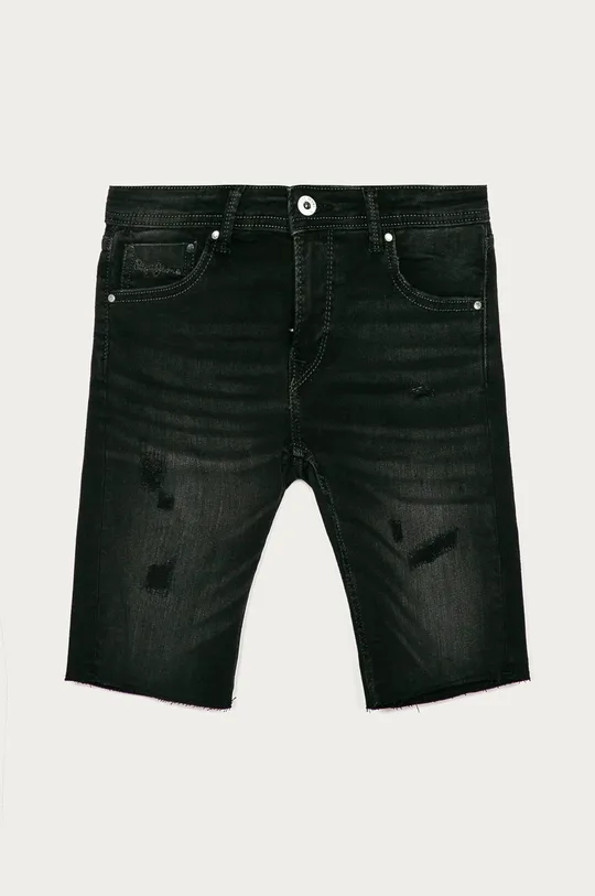 čierna Pepe Jeans - Detské krátke nohavice Destroy 128-180 cm Chlapčenský