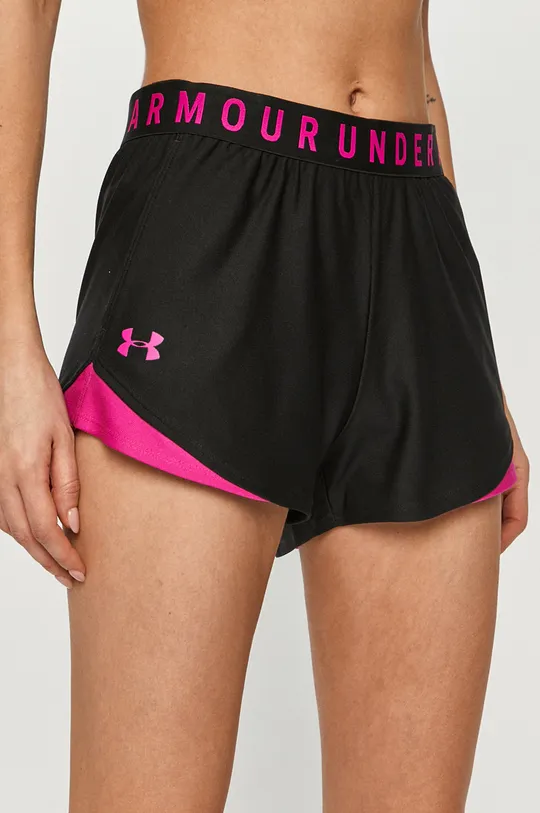 czarny Under Armour szorty treningowe Play Up 3.0 Damski