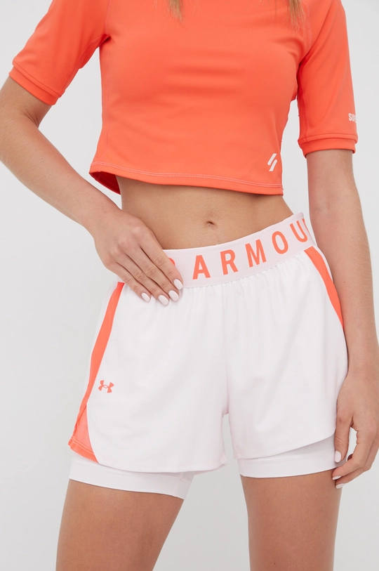 różowy Under Armour szorty treningowe Play Up Damski