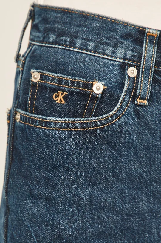 granatowy Calvin Klein Jeans - Szorty jeansowe J20J213866