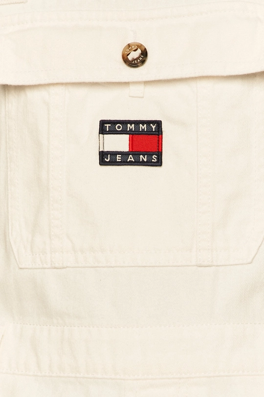 Tommy Jeans - Rifľové krátke nohavice Dámsky