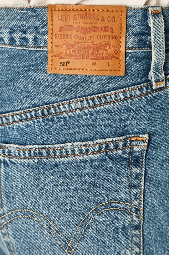 niebieski Levi's - Szorty jeansowe
