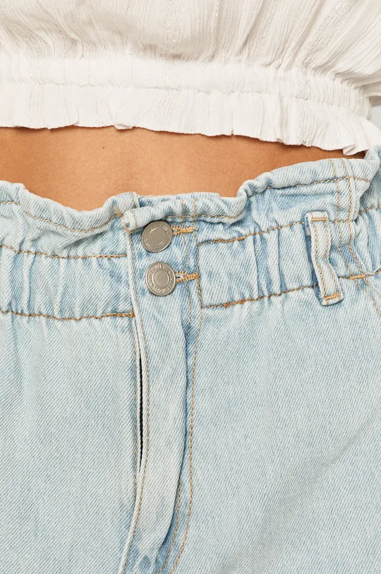 niebieski Tally Weijl - Szorty jeansowe