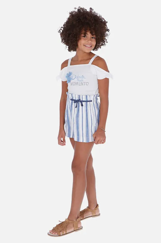 блакитний Mayoral - Дитячі шорти 128-167 cm Для дівчаток