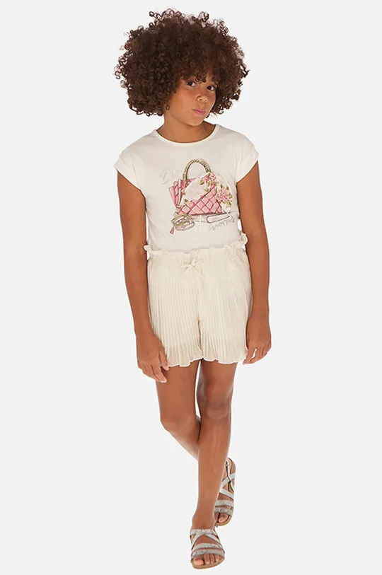 золотий Mayoral - Дитячі шорти 128-167 cm Для дівчаток