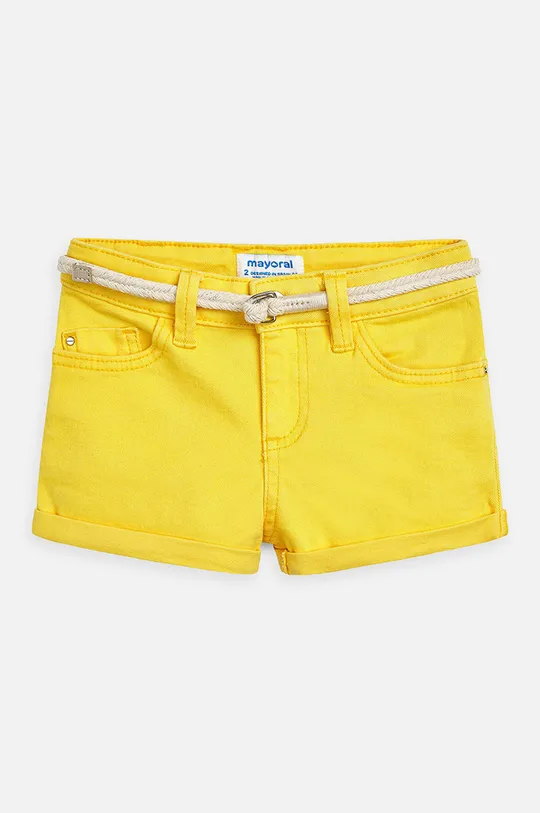 жёлтый Mayoral - Детские шорты 104-134 см. Для девочек