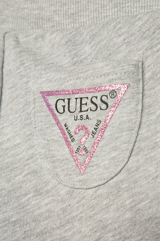 Guess Jeans - Detské krátke nohavice 92-122 cm sivá