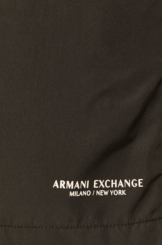 czarny Armani Exchange - Szorty kąpielowe 953013.CC630