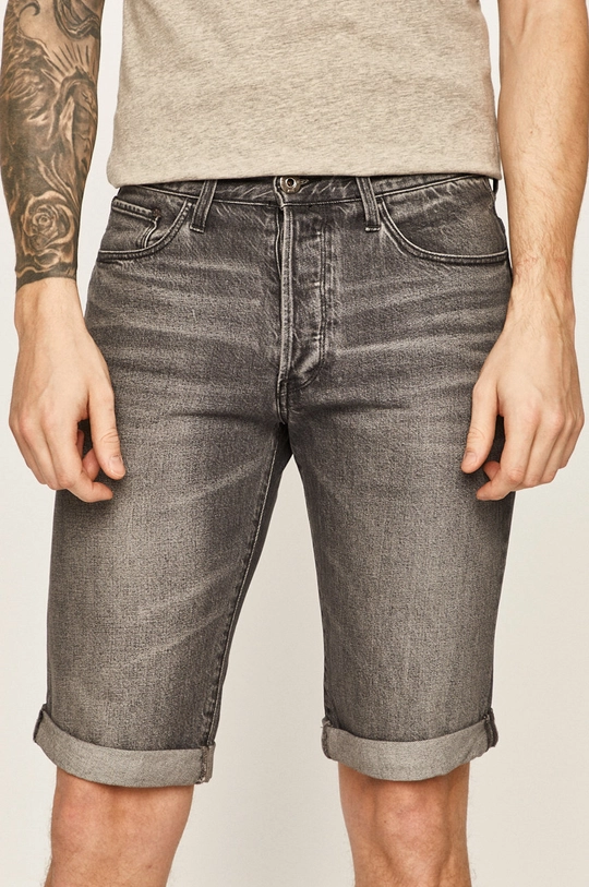 czarny G-Star Raw - Szorty D07432.C049 Męski