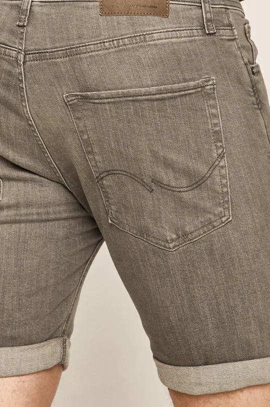 szary Jack & Jones - Szorty jeansowe 12166861