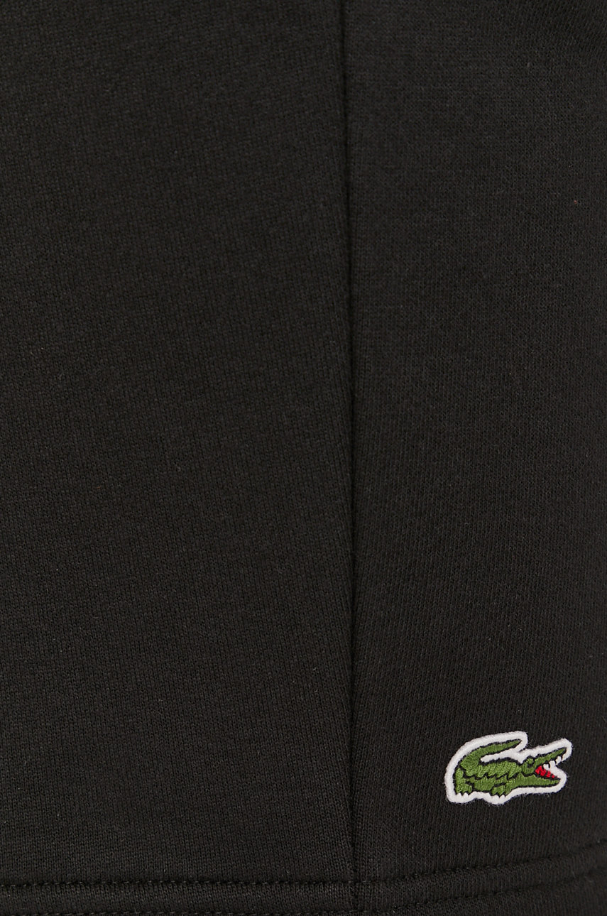Lacoste shorts men's black color at PRM US