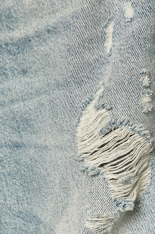 Guess Jeans - Rifľové krátke nohavice