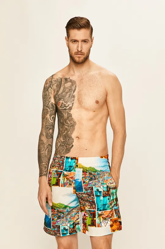 multicolor Guess Jeans - Szorty kąpielowe Męski