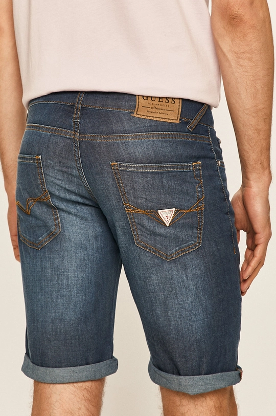 Guess Jeans - Szorty jeansowe M02D01.D3ZM1 64 % Bawełna, 2 % Elastan, 18 % Poliester, 16 % Wiskoza