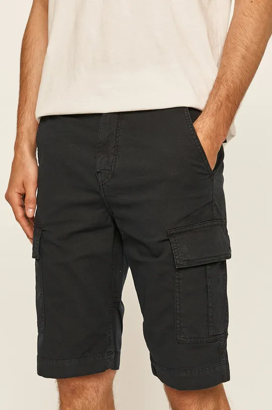 granatowy Guess Jeans - Szorty jeansowe Męski