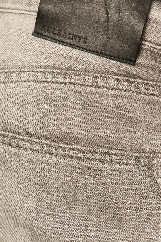sivá AllSaints - Rifľové krátke nohavice Switch