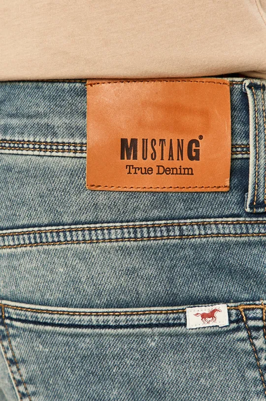 modrá Mustang - Rifľové krátke nohavice