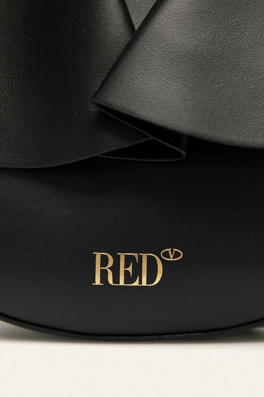 Red Valentino - Poseta de piele negru