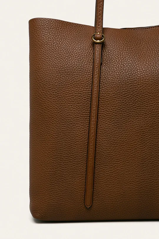 hnedá Polo Ralph Lauren - Kožená kabelka