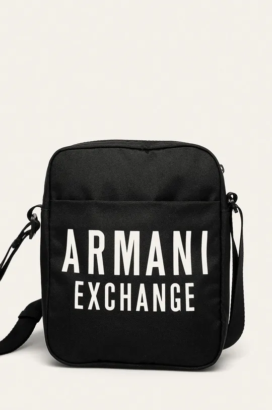 čierna Armani Exchange - Malá taška Pánsky