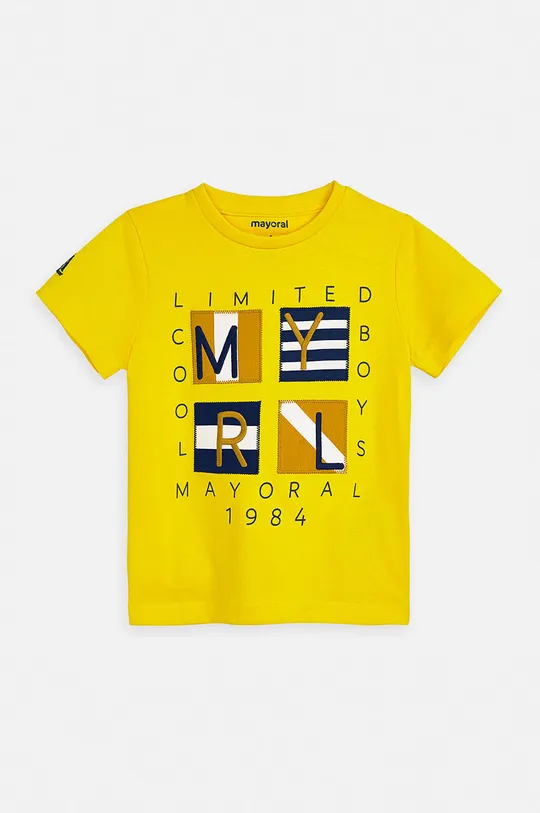 Mayoral - Detské tričko 92-134 cm žltá