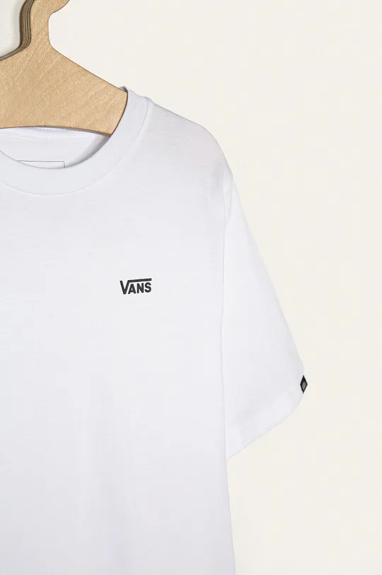 biały Vans - T-shirt dziecięcy 129-173 cm