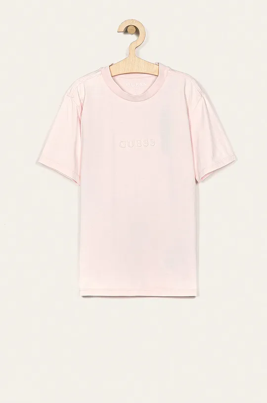 ružová Guess Jeans - Detské tričko 118-175 cm Chlapčenský