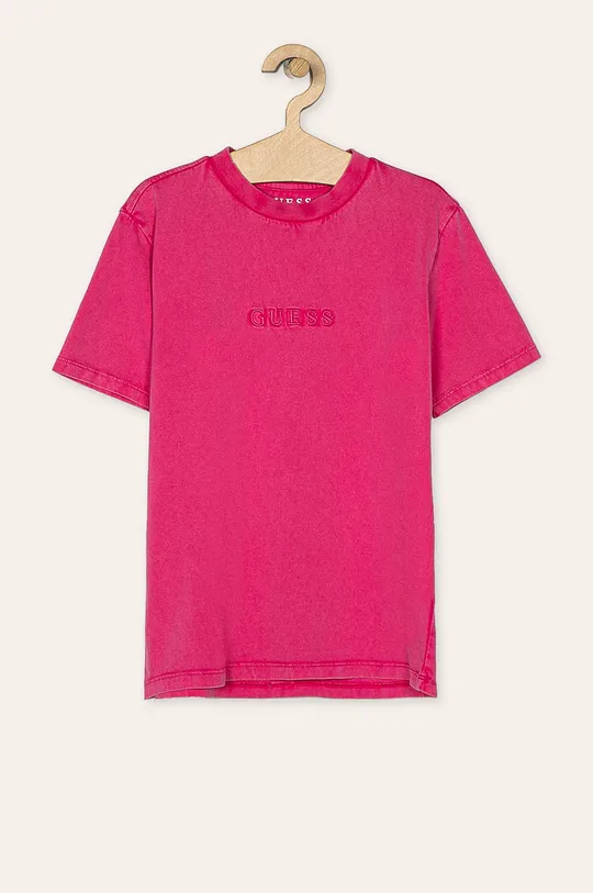 розовый Guess Jeans - Детская футболка 118-175 см. Для мальчиков