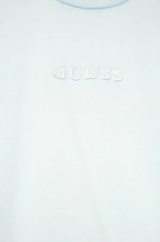 Guess Jeans - Детская футболка 118-175 см. голубой