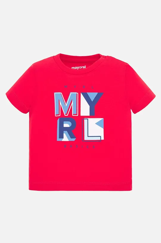 czerwony Mayoral - T-shirt dziecięcy 68-98 cm Chłopięcy