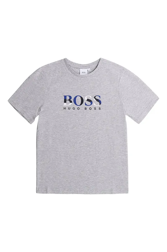 серый Boss - Детская футболка 116-152 см. Для мальчиков