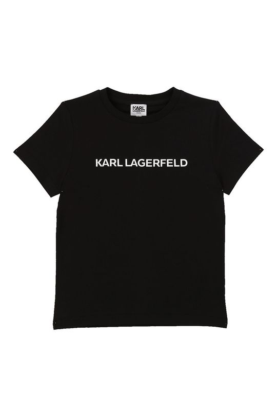 negru Karl Lagerfeld - Tricou copii 162-174 cm De băieți