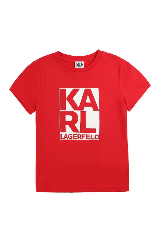červená Karl Lagerfeld - Detské tričko 114-150 cm Chlapčenský