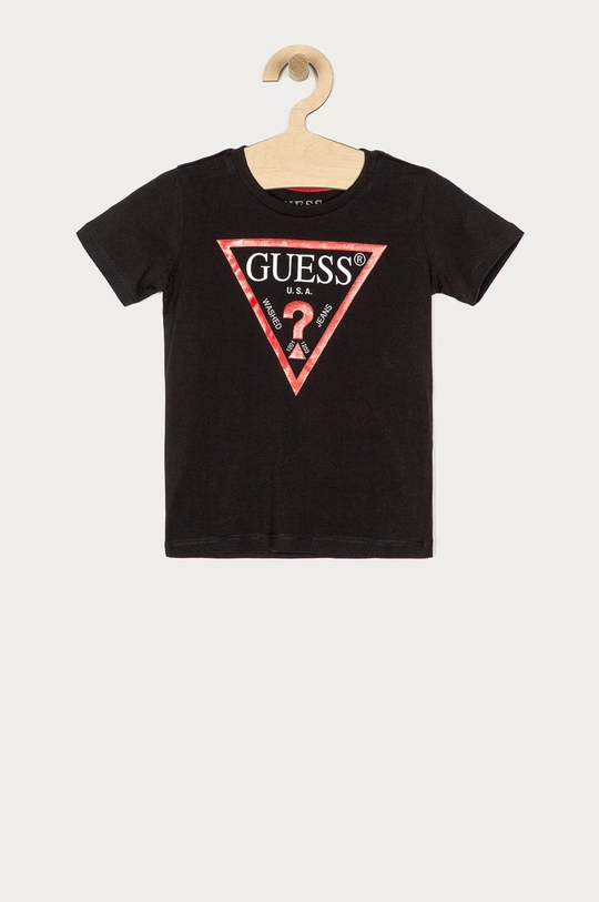 czarny Guess Jeans - T-shirt dziecięcy 92-116 cm Chłopięcy