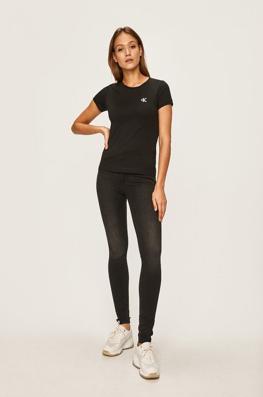 Calvin Klein Jeans - T-shirt J20J212883 czarny