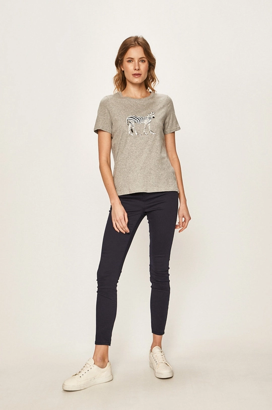 Vero Moda - T-shirt szürke