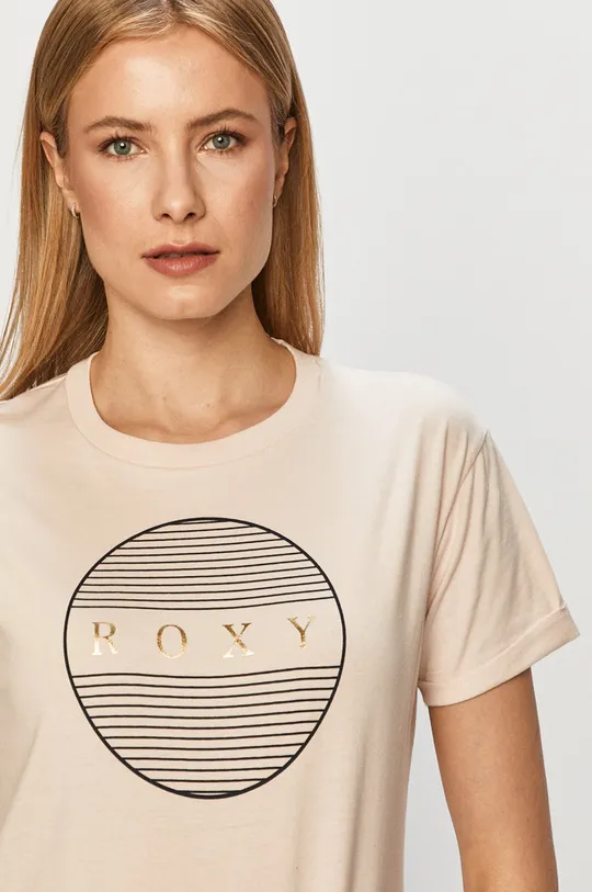 różowy Roxy - T-shirt