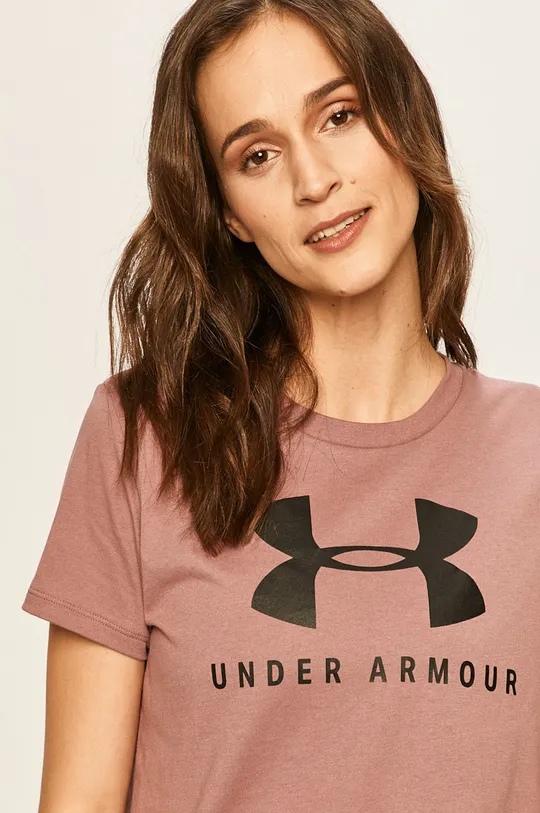 lila Under Armour - T-shirt 1346844.