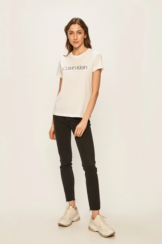 Calvin Klein - T-shirt biały