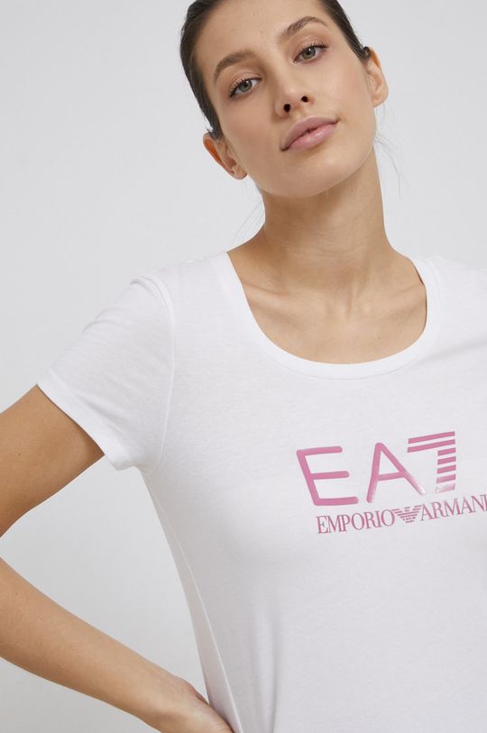 różowy EA7 Emporio Armani - T-shirt 8NTT63.TJ12Z