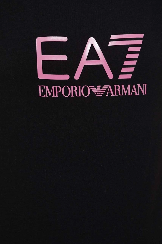 чорний EA7 Emporio Armani - Футболка