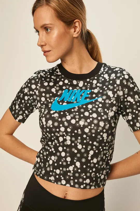czarny Nike Sportswear - T-shirt Damski