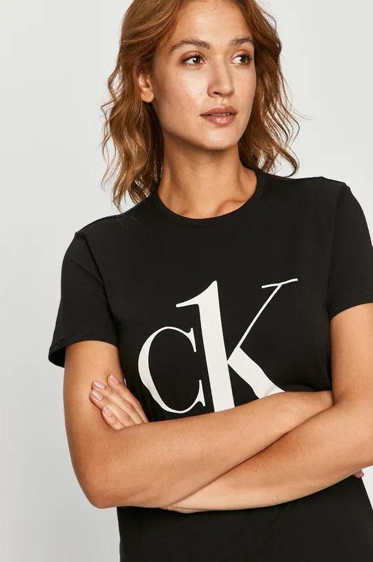 črna Kratka majica Calvin Klein Underwear