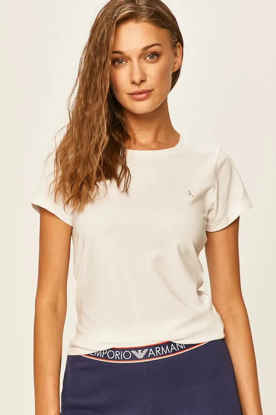 λευκό Calvin Klein Underwear - Μπλουζάκι (2-pack)