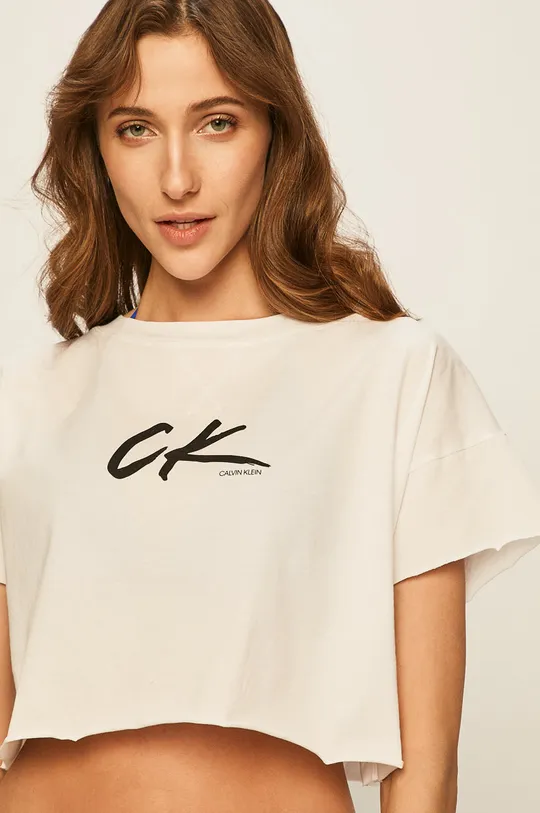 білий Calvin Klein - Пляжний топ Жіночий