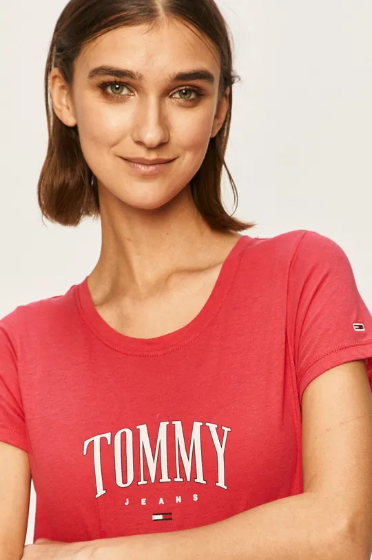 rózsaszín Tommy Jeans - T-shirt