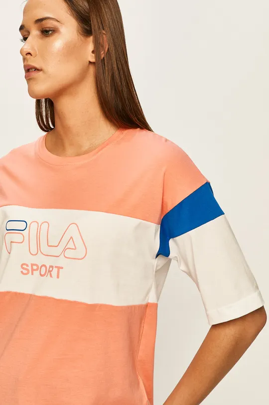 różowy Fila - T-shirt