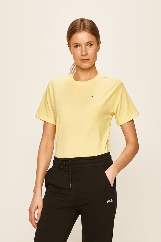 żółty Fila - T-shirt Damski